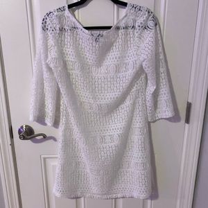 White beach cover up! New!!